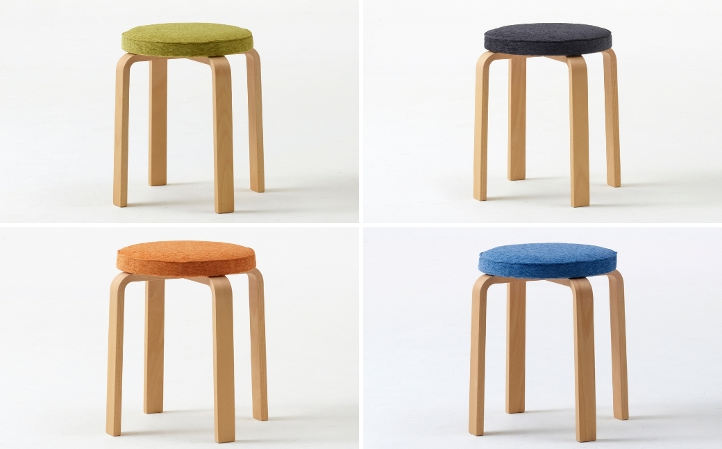 フラワースツール オレンジ