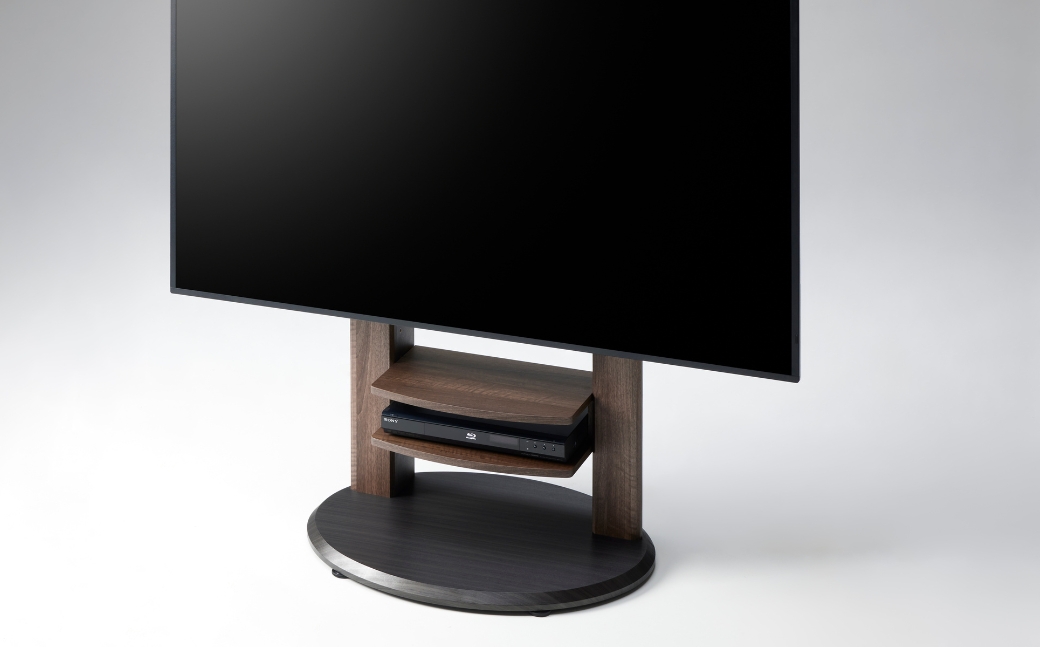 朝日木材 キャスター付きフロアスタンド（WS-Hスタイル）≪WS-H800-DB≫ 家具 シンプル テレビスタンド TVスタンド キャスタ付 キャスター付 フロアスタンド 壁掛けテレビ 壁掛け リビング 居間 ナチュラル カフェ おしゃれ お洒落 愛知県 豊橋市