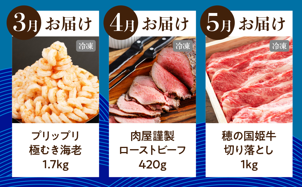 穂の国のどうまい定期便 A＆Bコース