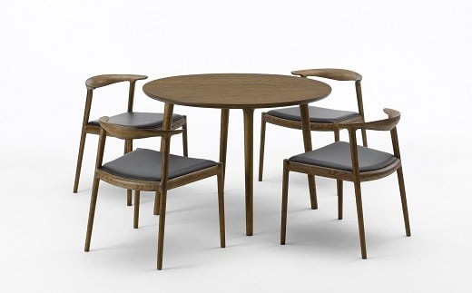 欧州の美意識を、日本の住まいへ。『BRIDGE』コレクションのラウンドテーブル　「ハンス・S・ヤコブセン」デザイン