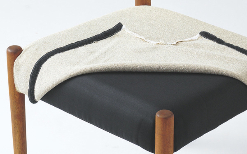 朝日木材 エッダ　ダイニングチェア30201(2脚) グレー≪DC30201S-EL0E4×2≫ 家具 シンプル ダイニングチェア 椅子 リビングチェア 張地 座面 イス リビング 居間 ナチュラル カフェ おしゃれ お洒落 北欧 愛知県 豊橋市