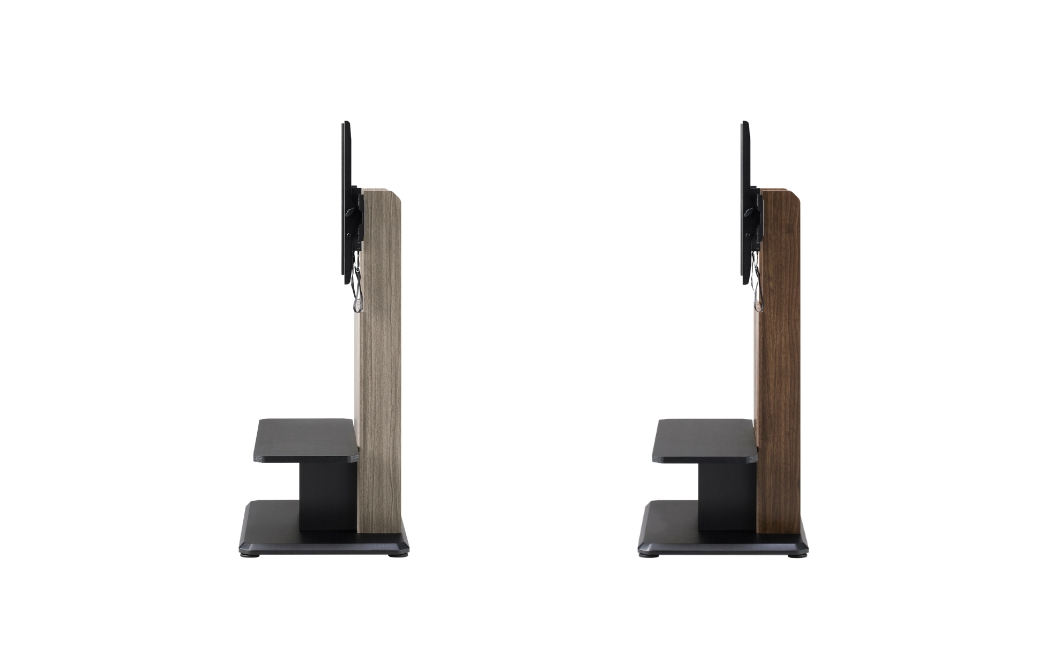 朝日木材 キャスター付きフロアスタンド　グレージュ（DCKスタイル）≪DCK-1280FS-GB≫ 家具 シンプル テレビスタンド TVスタンド キャスタ付 キャスター付 フロアスタンド 壁掛け リビング 居間 ナチュラル カフェ おしゃれ お洒落 愛知県 豊橋市