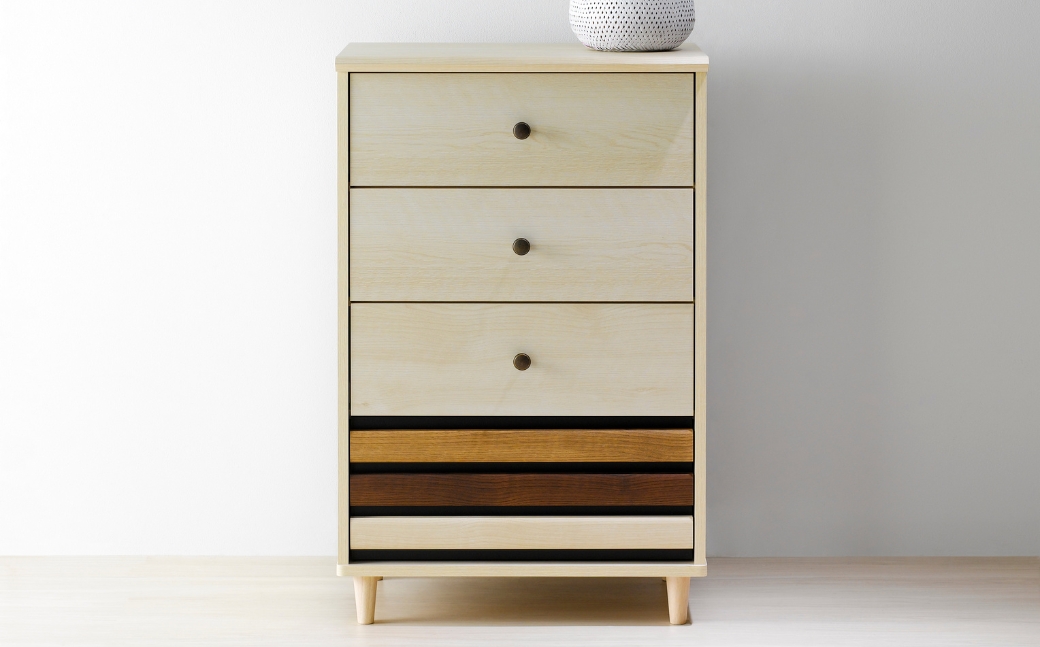 朝日木材 オルネシリーズ チェスト [メーカー品番：ONC-9060CH]