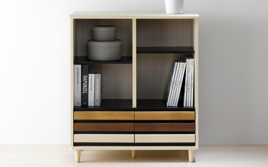 朝日木材 オルネシリーズ ストッカー [メーカー品番：ONC-9080ST]