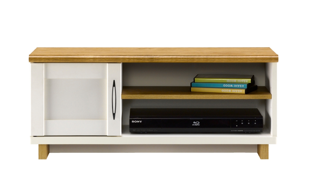 朝日木材 SUA シュエット ローボード 幅79cm ≪SUA-3580AV≫ 家具 シンプル ローボード テレビ台 テレビボード テレビラック tv台 tvボード 収納 シェルフ コード 穴 配線 孔 リビング 居間 ナチュラル カントリー カフェ おしゃれ お洒落 愛知県 豊橋市