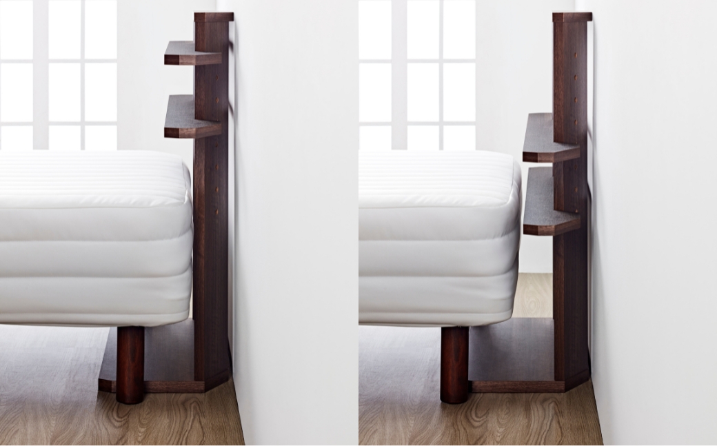 朝日木材 後付けヘッドボード ナチュラル ≪RDS-8010SH-NA≫ ベッド収納 後付け 寝室収納 ヘッドボードのみ ベッド 枕元 収納 棚 置くだけ 可動棚 家具 寝室 シンプル 35000円 愛知県 豊橋市