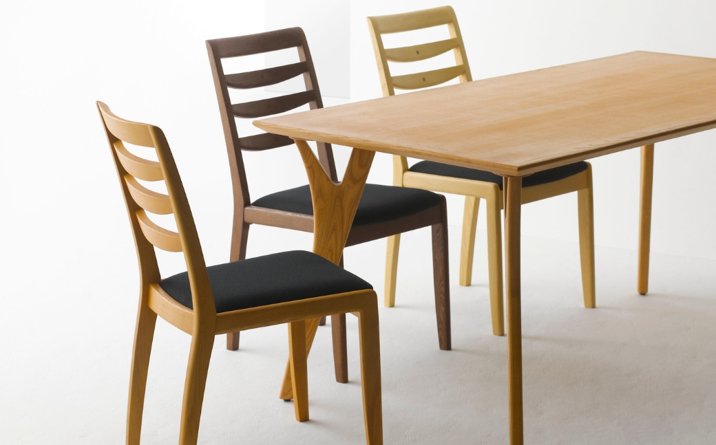 朝日木材 ボスコ ダイニングテーブル 150 天然木 ホワイトアッシュ ナチュラル テーブル 机 ダイニング リビングテーブル 家具 BOSCO おしゃれ かわいい シンプル 愛知県 豊橋市