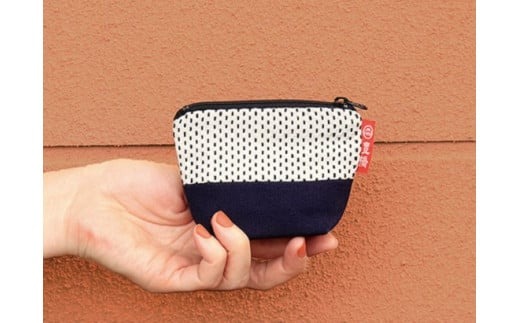 帆前掛け生地の『ミニトートバッグ・ポーチ・コインケースのセット』