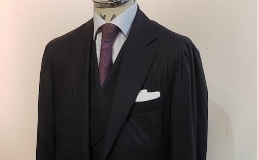 「とよはしの匠」が創るフルオーダーシングルスーツ（仮縫付フルハンドビスポーク）