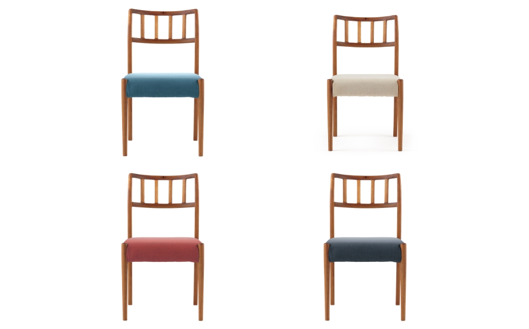 朝日木材 エッダ　ダイニングチェア30201(2脚) グレー≪DC30201S-EL0E4×2≫ 家具 シンプル ダイニングチェア 椅子 リビングチェア 張地 座面 イス リビング 居間 ナチュラル カフェ おしゃれ お洒落 北欧 愛知県 豊橋市