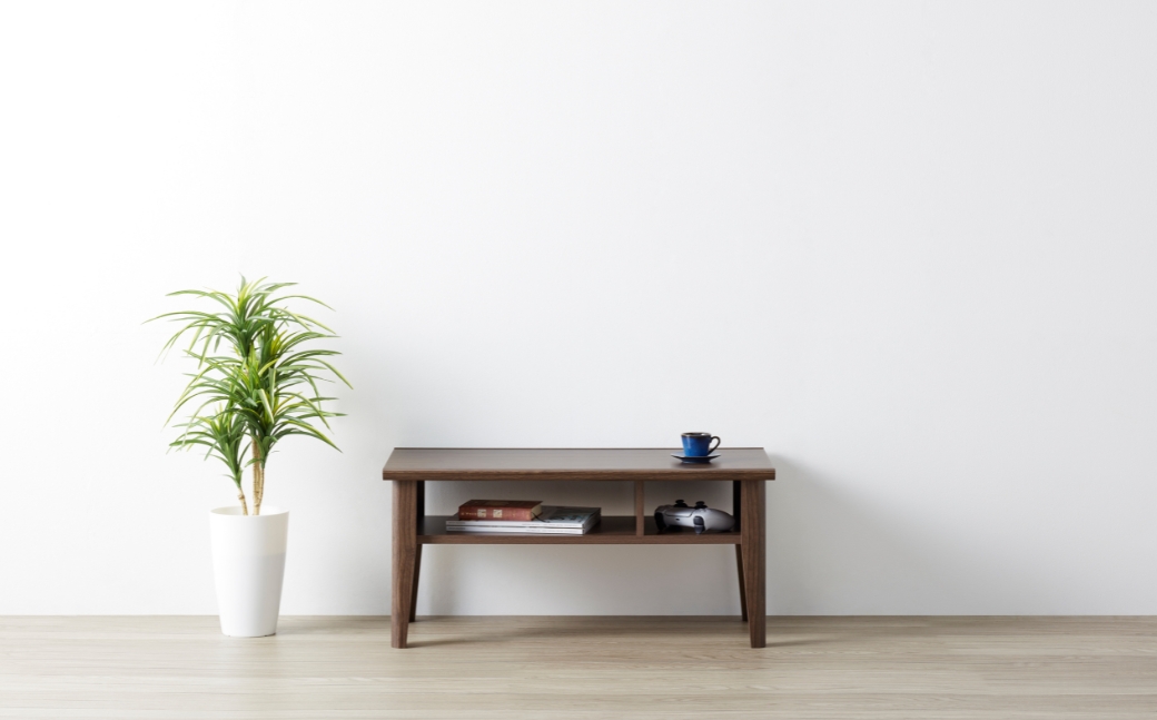 朝日木材 コサロシリーズ リビングテーブル 幅79cm [メーカー品番：COC-3580LT-DB]