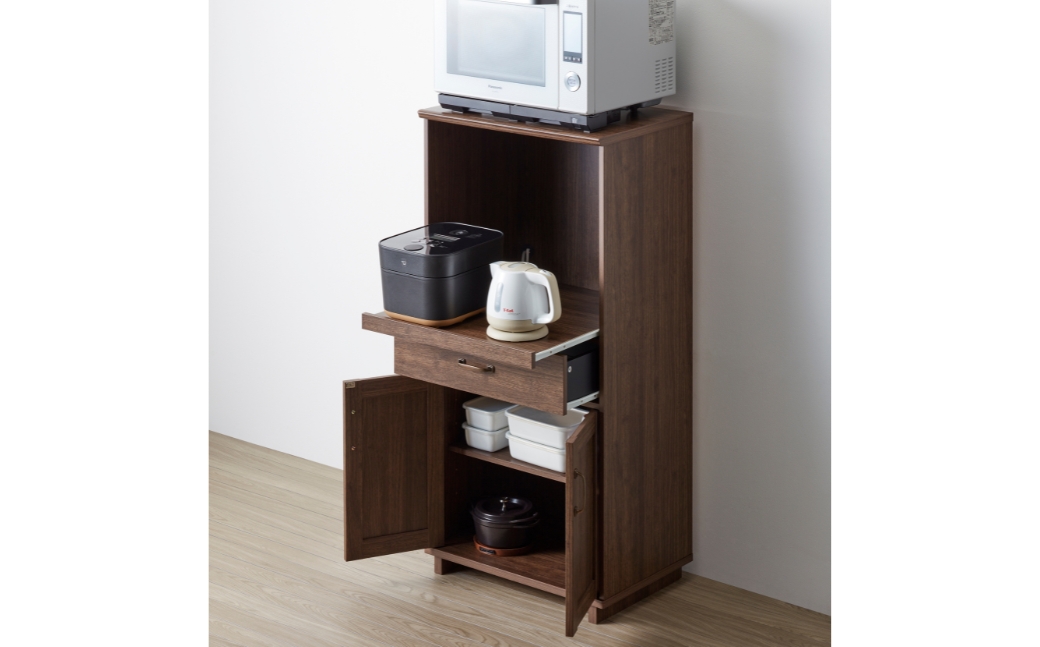 朝日木材 コサロシリーズ キッチンカウンター [メーカー品番：COC-1260KC-DB]