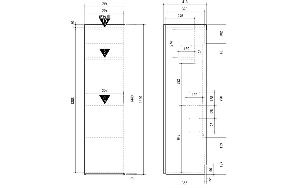 朝日木材 掃除機収納ロッカー ナチュラル ≪LFM-1440ST-NA≫  家具 シンプル 掃除機 クリーナー 掃除機収納 収納 棚 ストッカー クリーナーストレージ リビング 居間 ナチュラル カントリー カフェ おしゃれ お洒落 愛知県 豊橋市