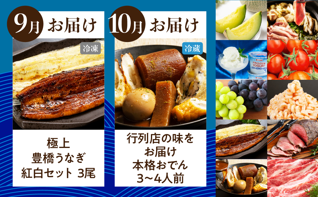 穂の国のどうまい定期便 A＆Bコース