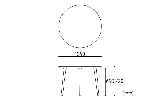 欧州の美意識を、日本の住まいへ。『BRIDGE』コレクションのラウンドテーブル　「ハンス・S・ヤコブセン」デザイン