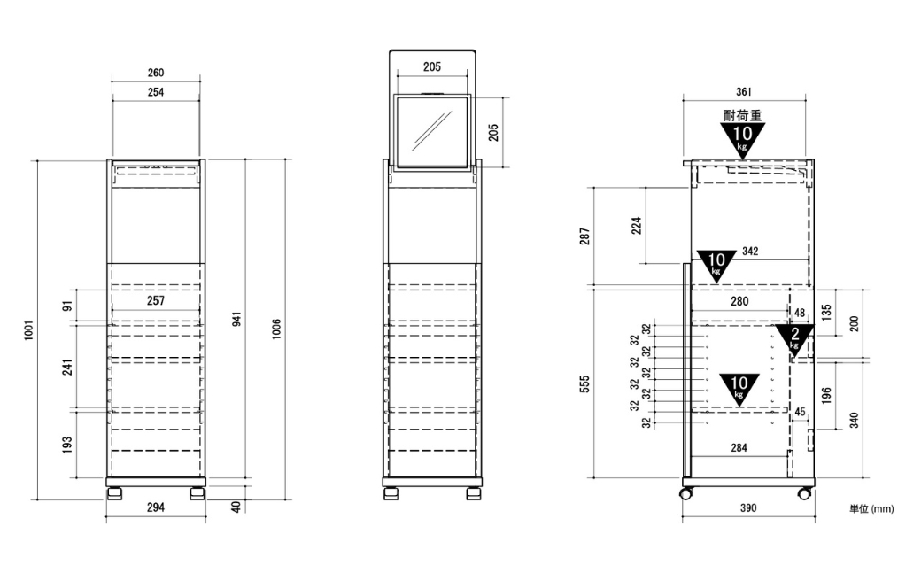 朝日木材 隙間ドレッサー　ナチュラル≪LFM-1030DR-NA≫ 家具 シンプル ドレッサー キャスター付 棚 収納 収納棚 隙間収納 ラック 収納ラック 新生活 居間 ナチュラル カントリー カフェ おしゃれ お洒落 愛知県 豊橋市