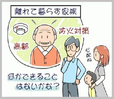 「住宅用火災警報器の設置」と「消防署見学」（単独型２個）