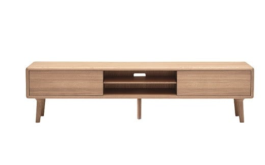 欧州の美意識を、日本の住まいへ。『BRIDGE』コレクションのテレビボード180　「ハンス・S・ヤコブセン」デザイン