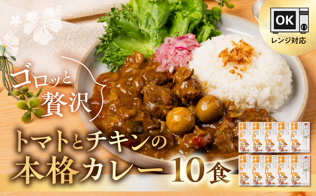 豊橋産の食材を詰め込んだ『豊橋チキンカレー』（１０個セット）