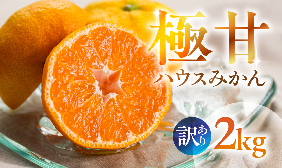 ≪今が旬≫ 超濃厚 ハウスみかん『蜜ツ星』 家庭用 2kg