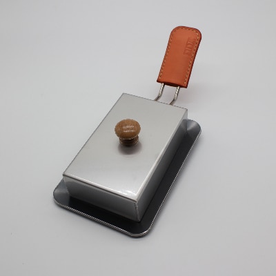 oka-d-art 黒皮鉄板 ラージメスティン用 ステンレス蓋6点セット t4.5×120×175