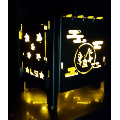 キラキラ星　月とうさぎ