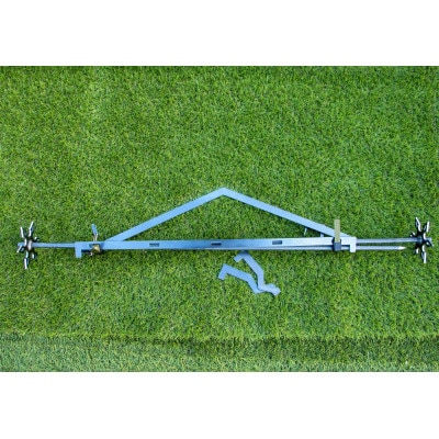 oka-d-art アイアンハンガーラック ランタンポール ランタンフック 収納用ベルト付