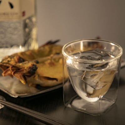 RayES/レイエスのダブルウォールグラス　RDS-004　200ml　ペアセット(2入)