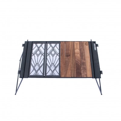 oka-d-artのアイアンテーブル IGT規格 カスタムパーツ 鉄Verハーフユニット デザイン1