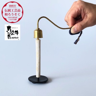 蝋燭物語(R)キット～初めてでも楽しめる　国内産ハゼの実蝋を100%使用＜伝統工芸品　和ろうそく＞