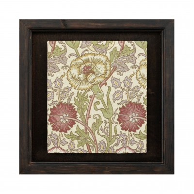 ウィリアムモリスデザイン　壁掛け　額縁セット　ピンクアンドローズ