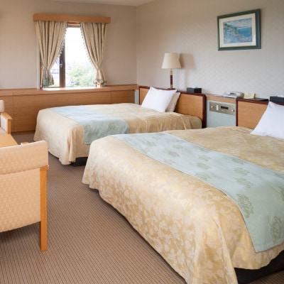 【岡崎ニューグランドホテル】1泊2食付ペア宿泊券(デラックスツイン)