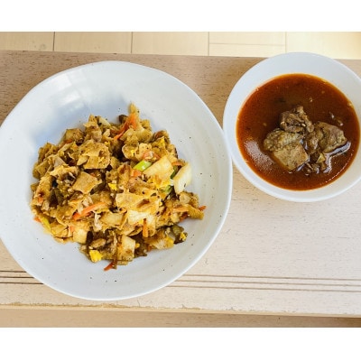 【スリランカカレー】チキンコットウ1食(追いカレー付き)【配送不可地域：離島】