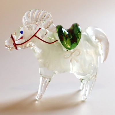 【数量限定】干支「午」 (緑色)