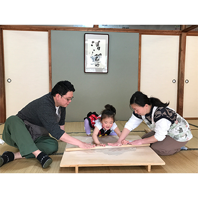 【そば打ち体験】岡崎市の山間で育ったそば粉でそば打ち体験
