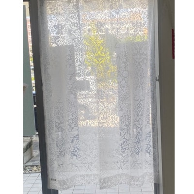 ウィリアムモリス　レース　カーテン　180　いちご泥棒