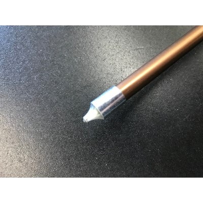 七面鳥アルミ矢「2015」　6本組(シャフト色:茶　矧ぎ糸:黒系)