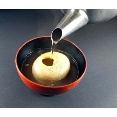 即席 おしるこ10個入り　職人手焼き国産もち米100%最中で包みました