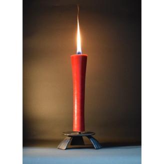 国内産ハゼの実蝋を100%使用〈伝統工芸品　和ろうそく〉20匁(19cm)5本箱入り　全工程手作り