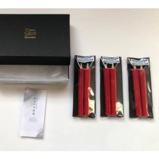 国内産ハゼの実蝋を100%使用〈伝統工芸品　和ろうそく〉白2匁2本入り3セット　全工程手作り