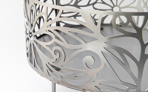 Garden Iron Works  焚き火台 Garden450 フローラル柄