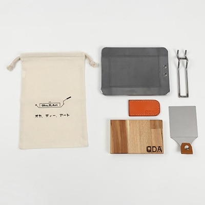 oka-d-art 黒皮鉄板 B6-Lタイプ用 コットン袋6点セット 極厚6mm×140×190