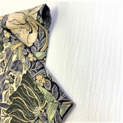 ウィリアムモリス　カフェカーテン(ピンパーネル)