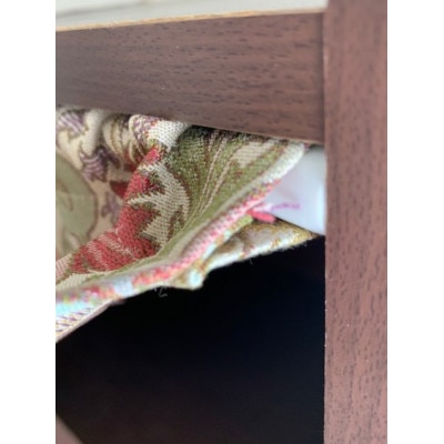 ウィリアムモリス　カフェカーテン(ピンクアンドローズ)