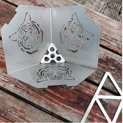 焚火台 【LS-003 兜 虎】