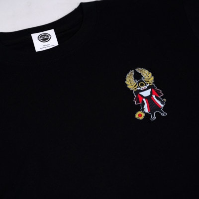 岡崎市 マンホールTシャツ 黒 Lサイズ