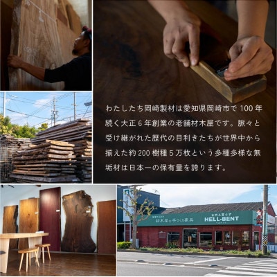 HELL-BENTで使える 一枚板ご利用券 50,000円分 ダイニングテーブル 無垢