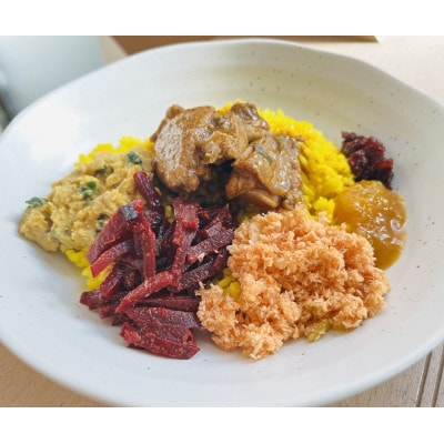 本格スリランカ チキン＆ポークカリーセット ジャスミンライス付 各2食(計4食)【配送不可地域：離島】