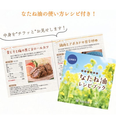 北海道産なたね油ギフト(HN-300)