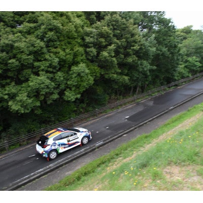 ラリージャパン【岡崎SSS観戦券/大人1名+子ども1名 /マイカー乗入(乗用車)@西駐車場】